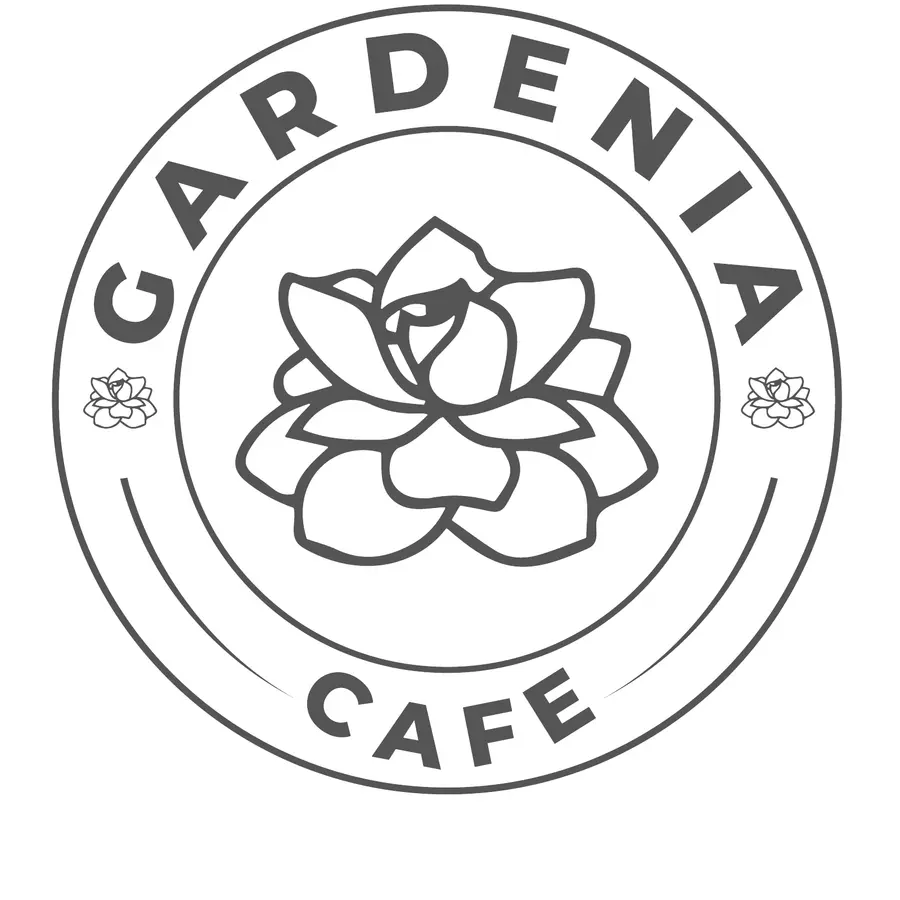 The previous Gardenia Cafe badge