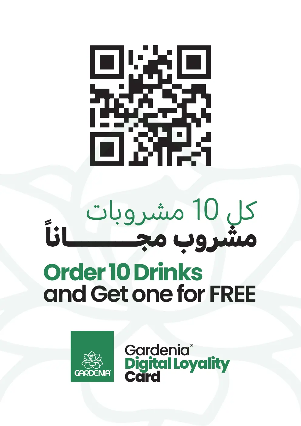 Loyalty card counter plate